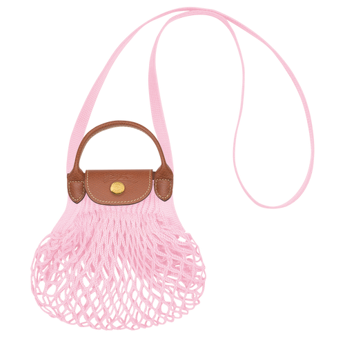 Le Pliage Filet 斜揹袋 XS , 粉紅色 - 帆布 - 查看 1 4