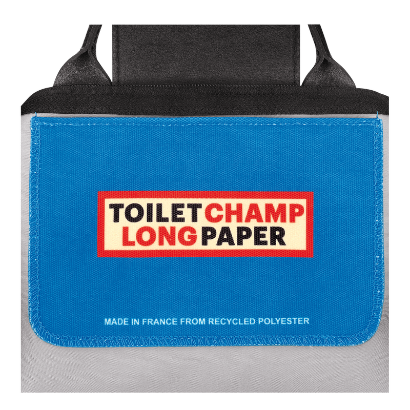 Longchamp x ToiletPaper 手提包 XS , 藍色 - 帆布  - 查看 5 5