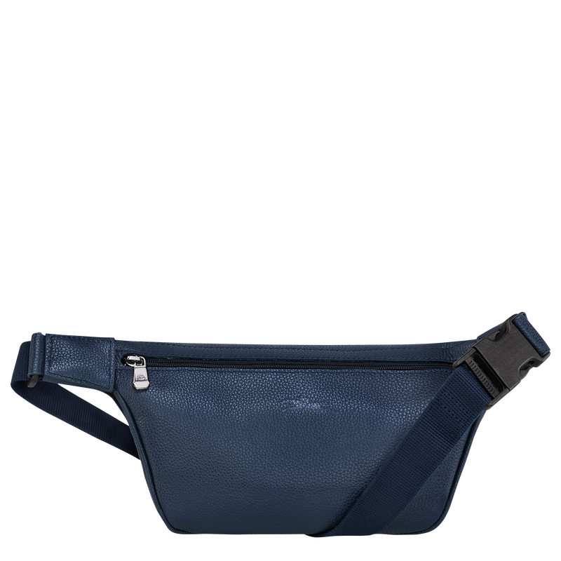 Le Foulonné Belt bag , Navy - Leather  - View 4 of  4