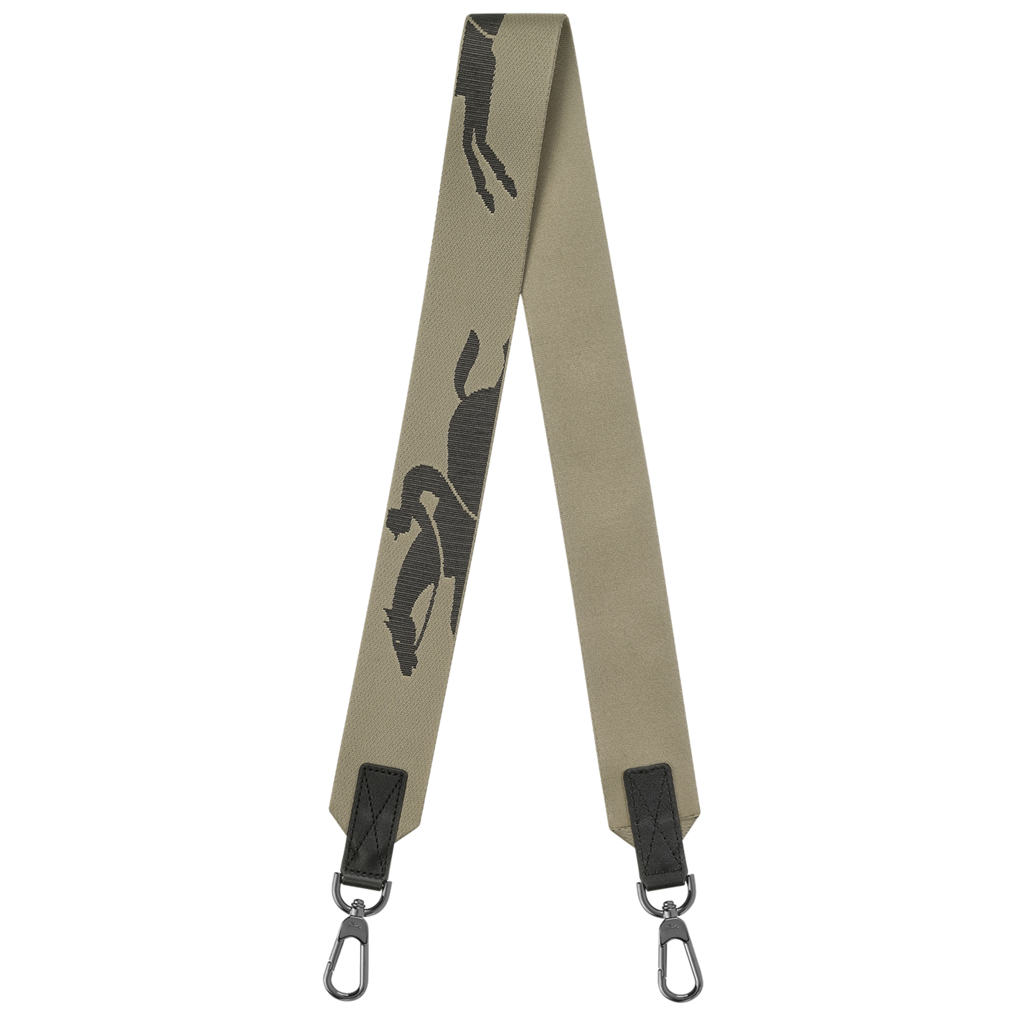 Longchamp 3D Shoulder strap Oat Canvas Longchamp US