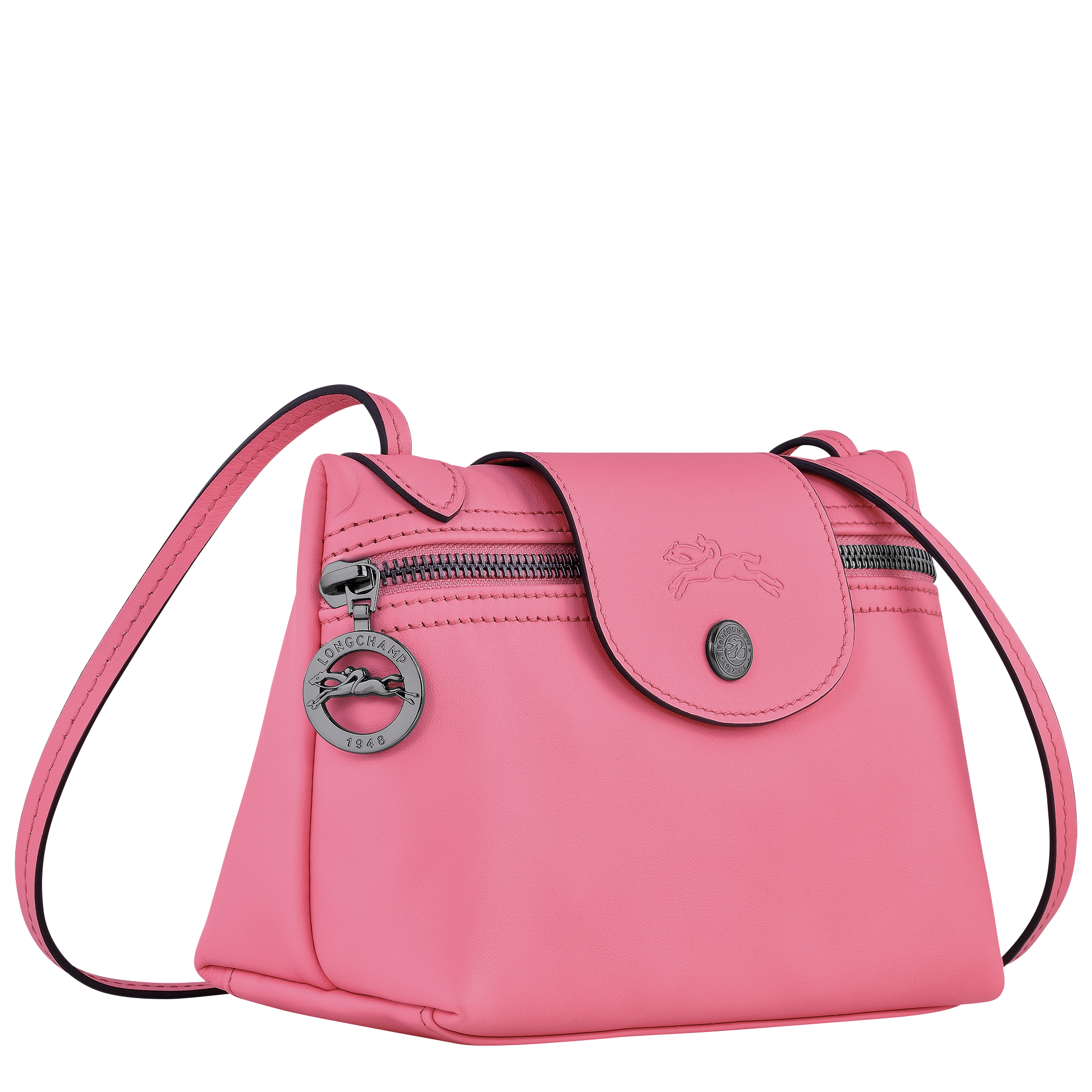 Le Pliage Xtra XS Crossbody bag Pink - Leather (10188987018)