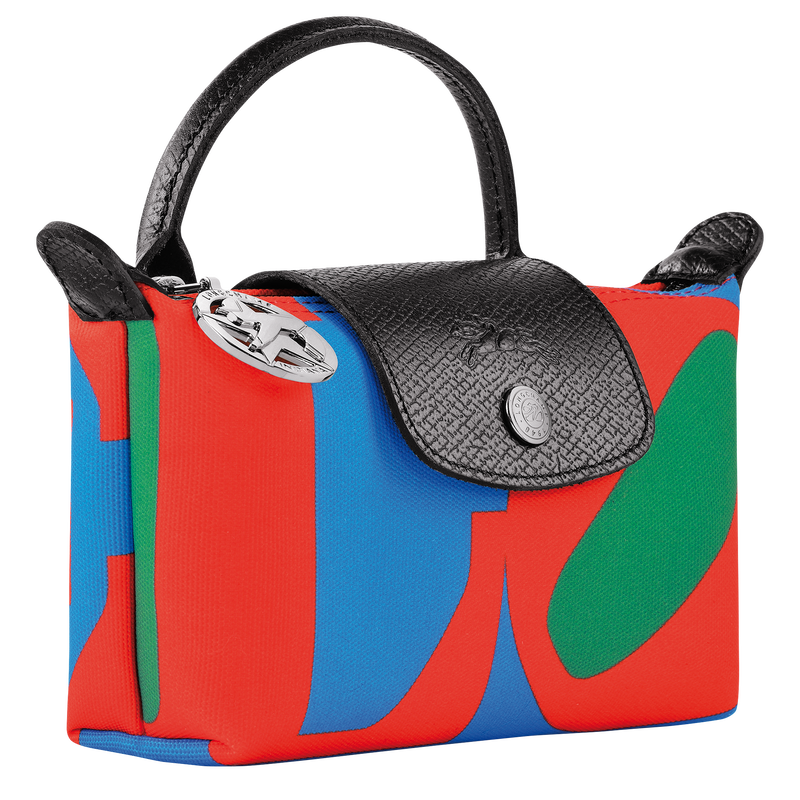 Longchamp x Robert Indiana Pouch , Red - Canvas  - View 3 of  5