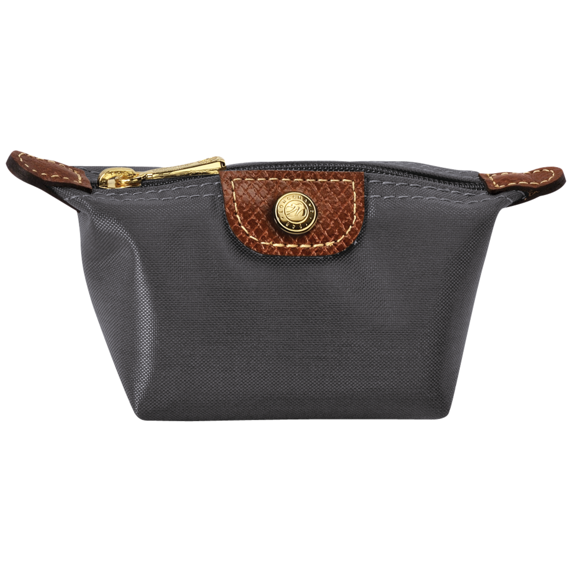 Coin purse Le Pliage Original Gun Metal 