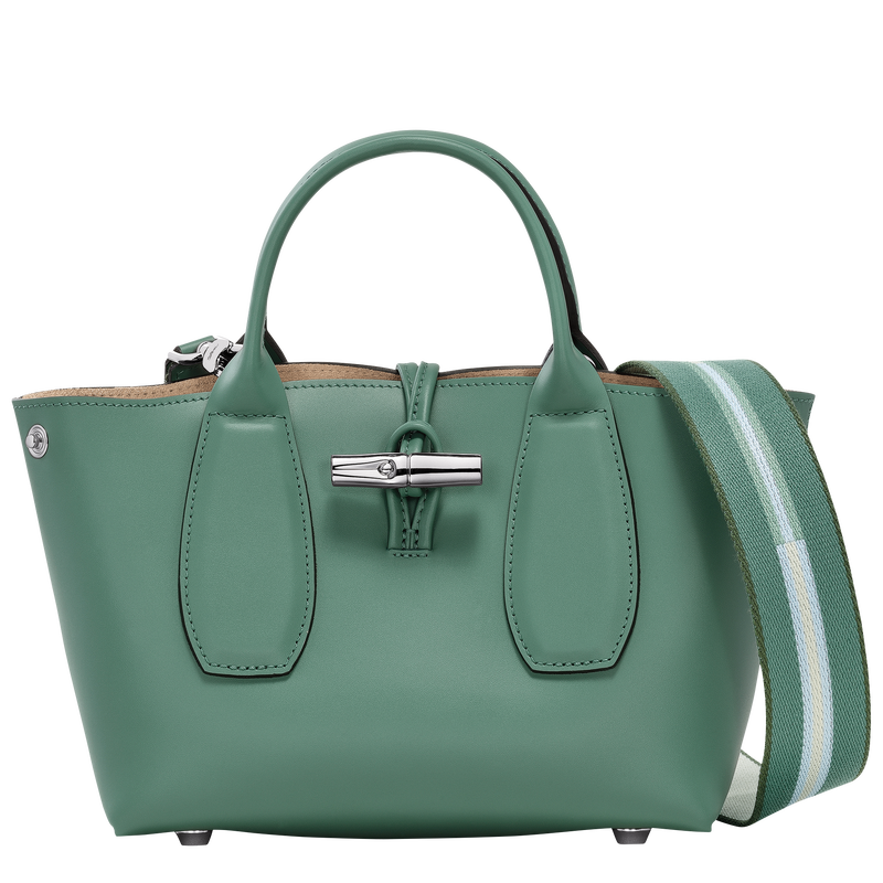 Roseau S Handbag Sage - Leather | Longchamp US