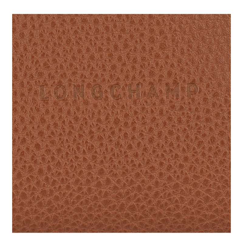 Le Foulonné Coin purse , Caramel - Leather  - View 4 of  4