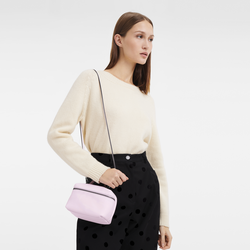 Le Pliage Xtra 斜揹袋 XS , 玫瑰粉色 - 皮革