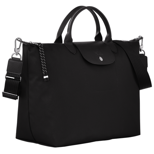 Le Pliage Energy XL Handbag , Black - Recycled canvas - View 2 of  5