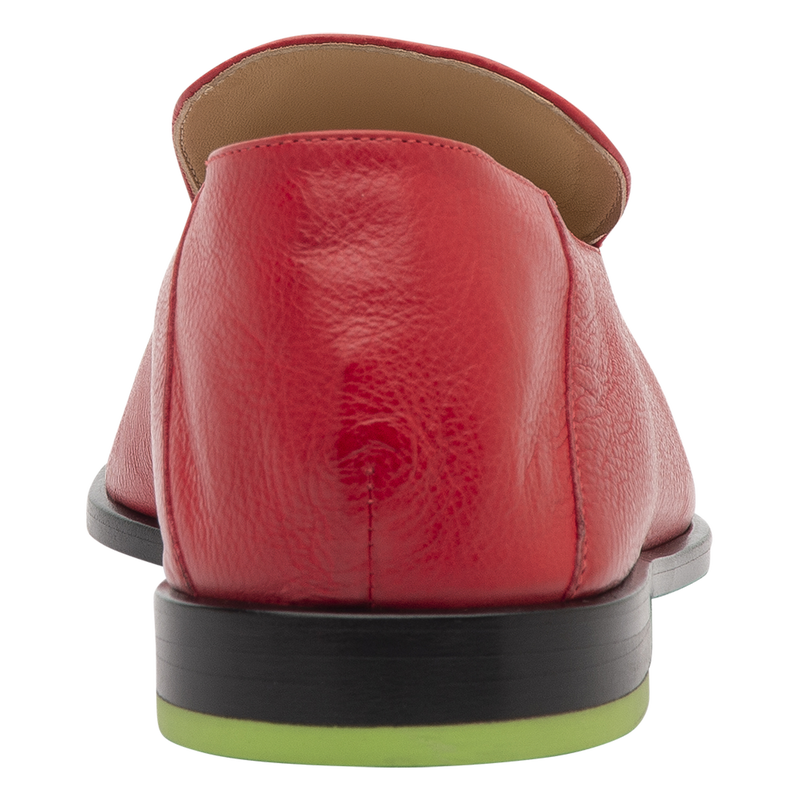 Au Sultan Loafer , Carmine - Leather  - View 4 of  5