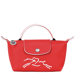 Le Pliage Xtra Zak , Rood - Leder