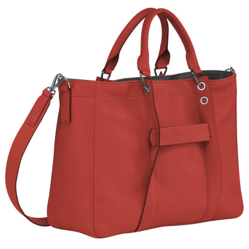 Longchamp 3D Handbag L, Terracotta