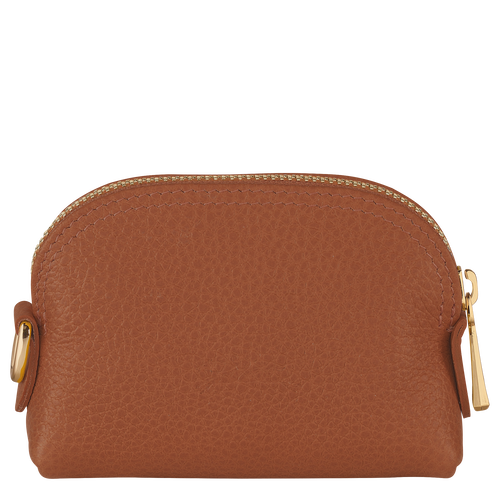 Le Foulonné Coin purse , Caramel - Leather - View 2 of  4
