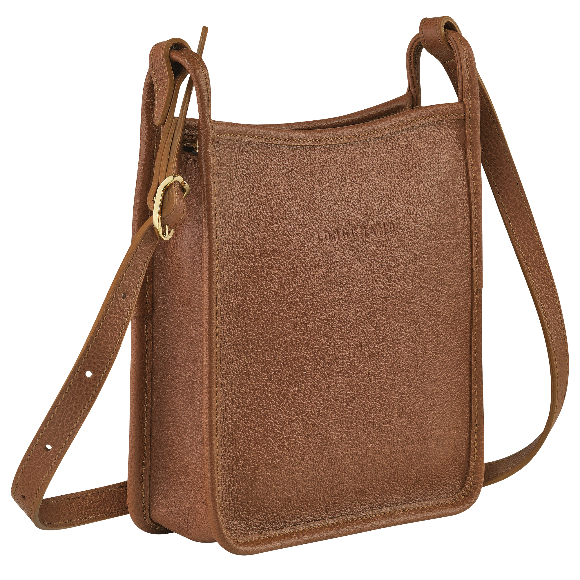 Le Foulonné M Tote bag Caramel - Leather (10156021121)