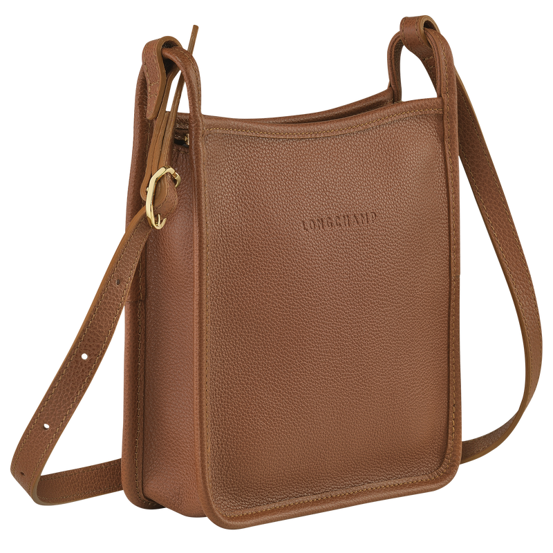 Le Foulonné S Crossbody bag , Caramel - Leather  - View 3 of 6