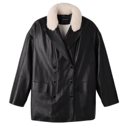 Caban Collection Automne/Hiver 2023 , Cuir - Noir