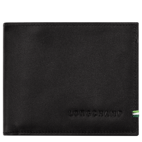 Longchamp sur Seine Wallet , Black - Leather - View 1 of  3