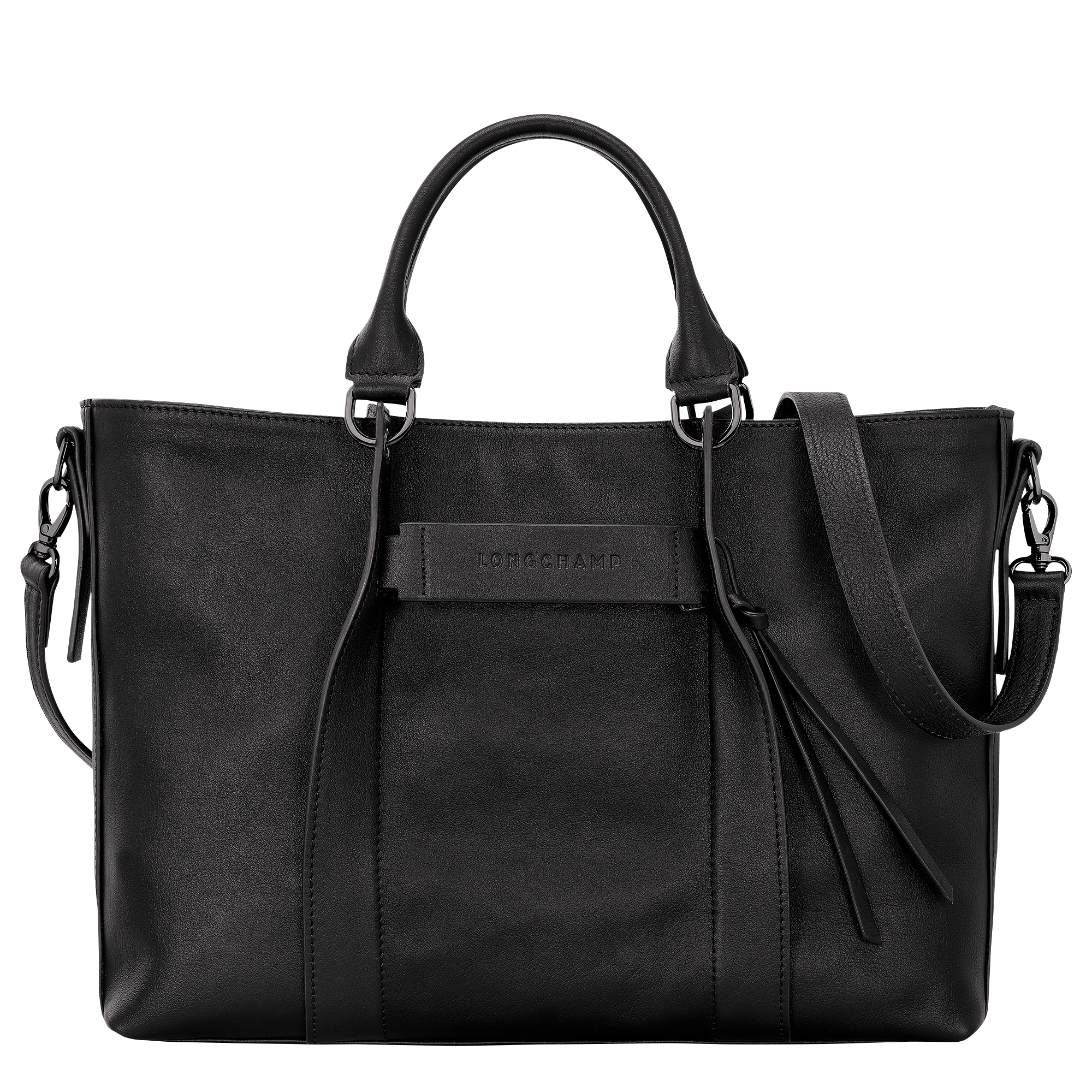 Handbag M, Black - View 1 of
        6 - zoom in Longchamp 3D Handbag M, Black
