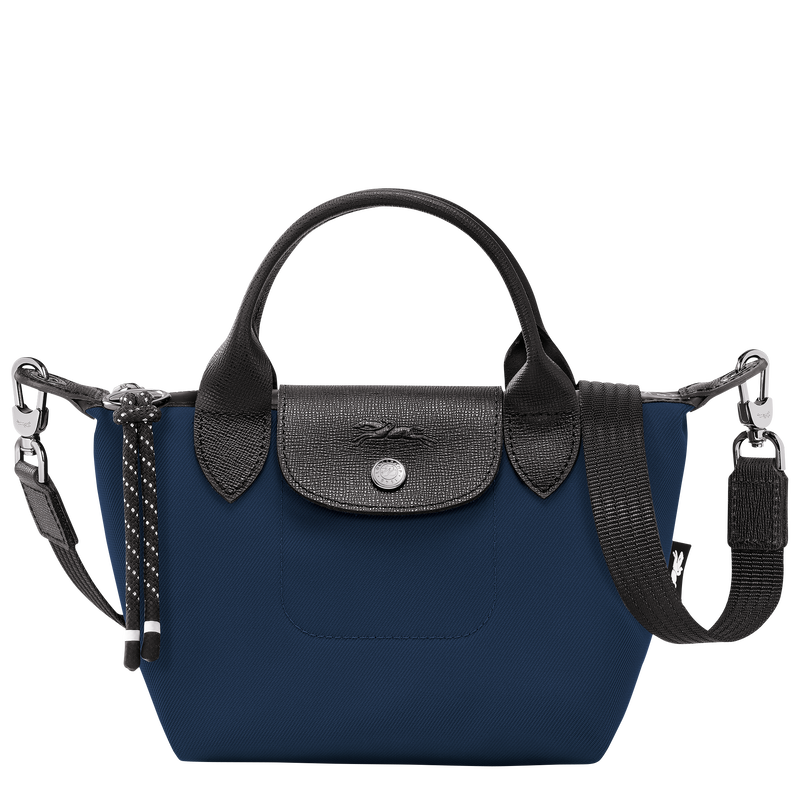 Le Pliage Energy XS Handbag , Navy - Recycled canvas  - View 1 of  1