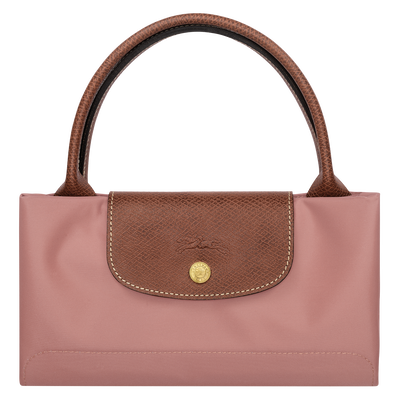 Le Pliage Original 手提包 M, 粉紅茶色