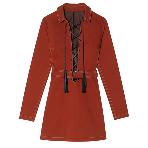 Kleid, 608 Zinnoberrot Kleid, 608 Zinnoberrot, hi-res