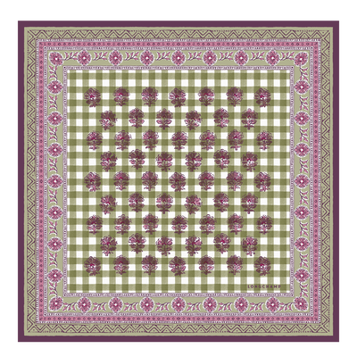 Silk scarf 50, Artichoke