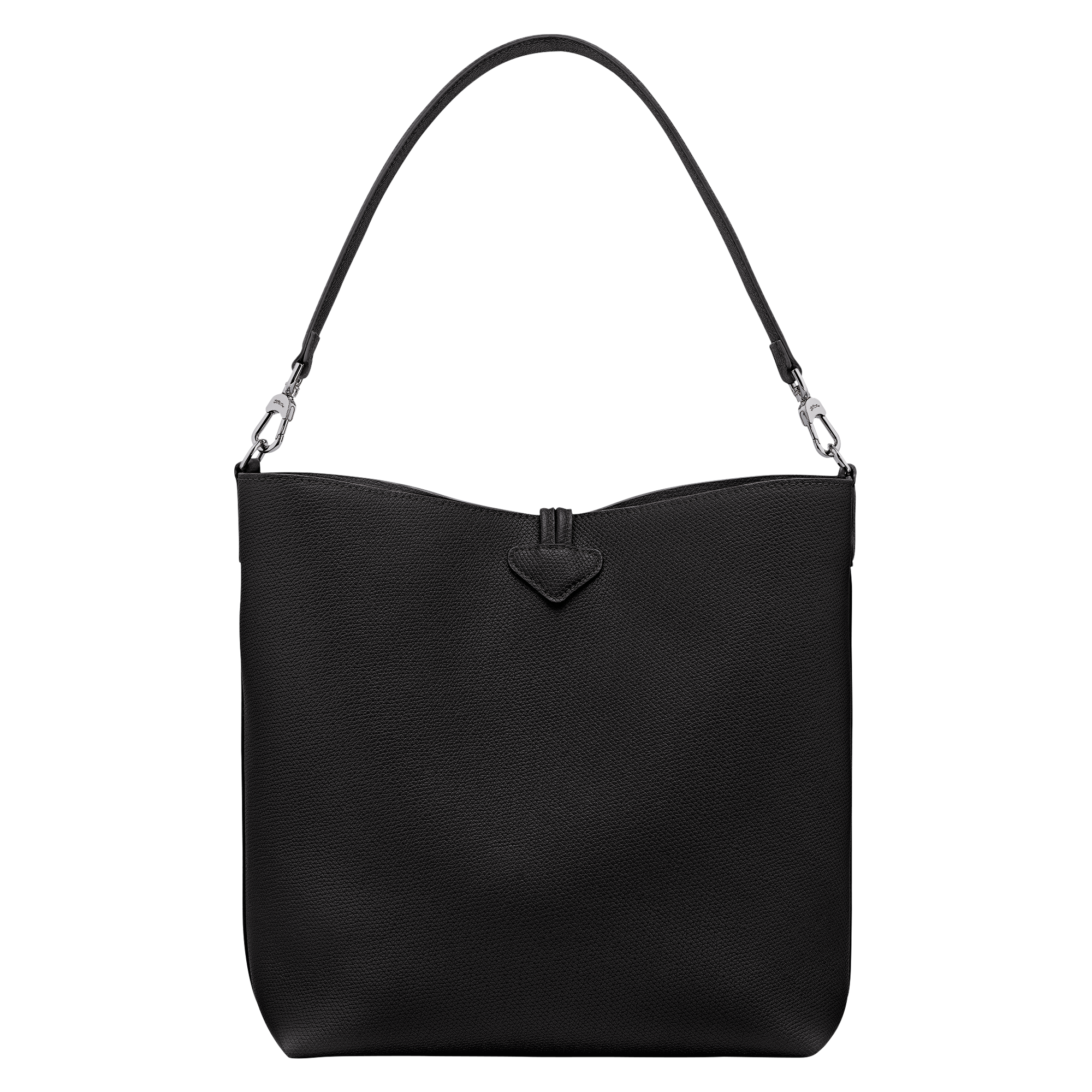 Le Roseau Hobo bag M, Black