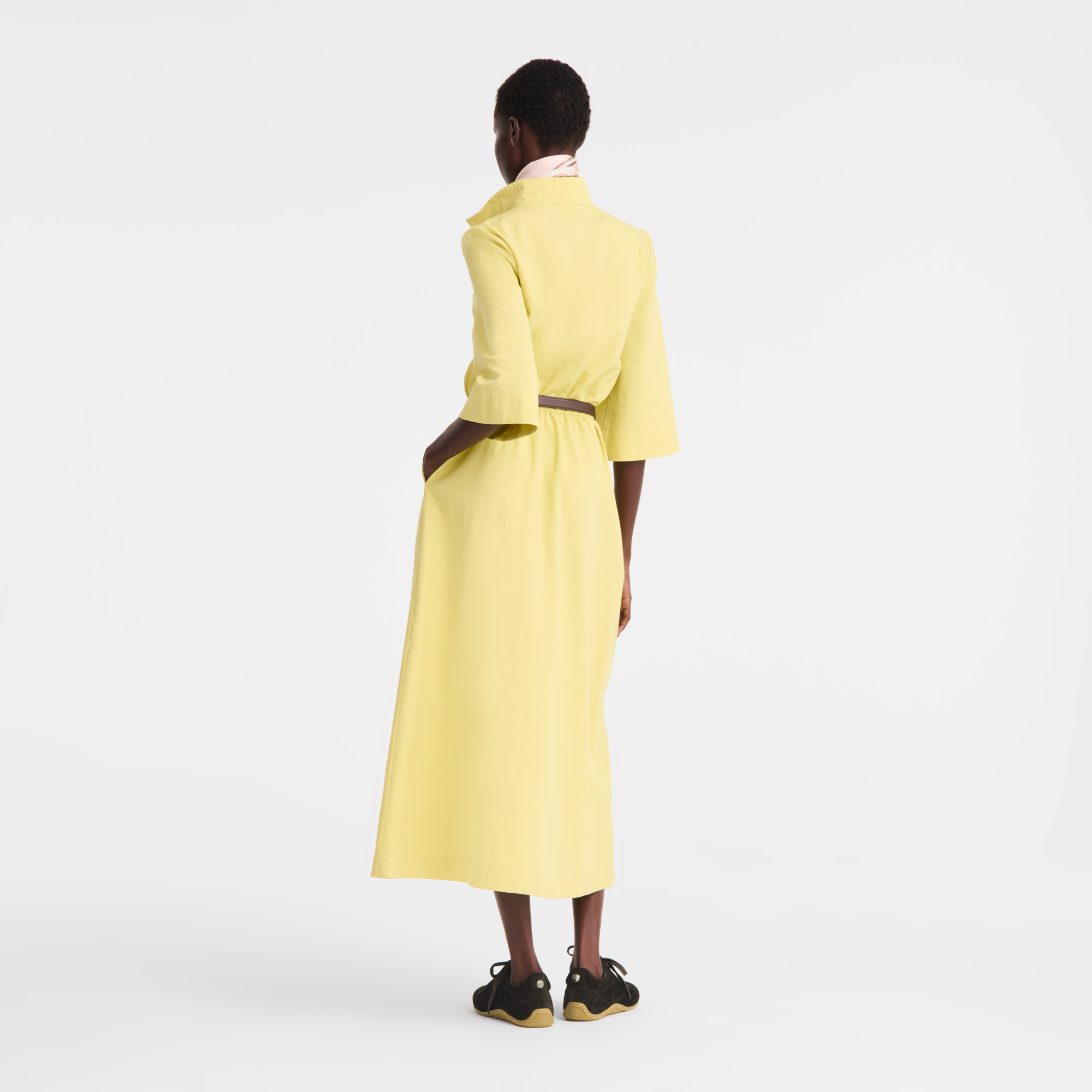 null Midi dress, Lime