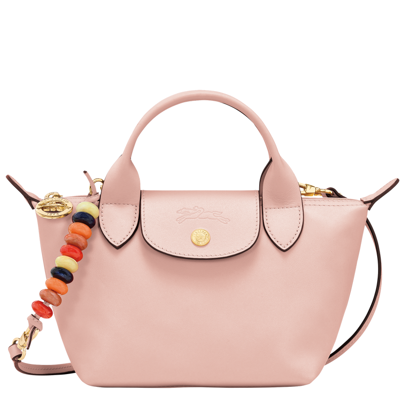 Handtasche XS Le Pliage Xtra , Leder - Nude  - Ansicht 1 von 5