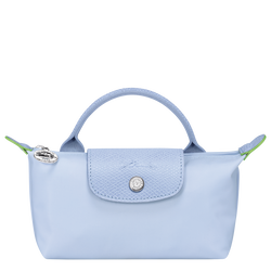 Le Pliage Green Tasje met handvat , Hemelsblauw - Gerecycled canvas