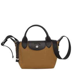 Le Pliage Energy 手提包 XS , 煙草色 - 再生帆布