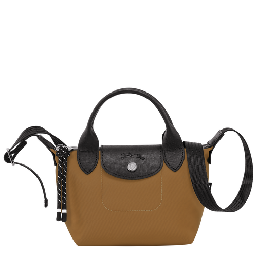 Le Pliage Energy 手提包 XS , 煙草色 - 再生帆布 - 查看 1 2