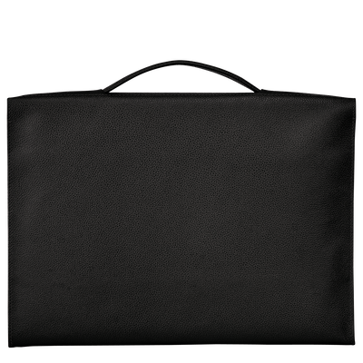 Le Foulonné Briefcase S, Black