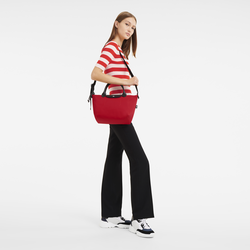 Le Pliage Energy S Handbag , Poppy - Recycled canvas