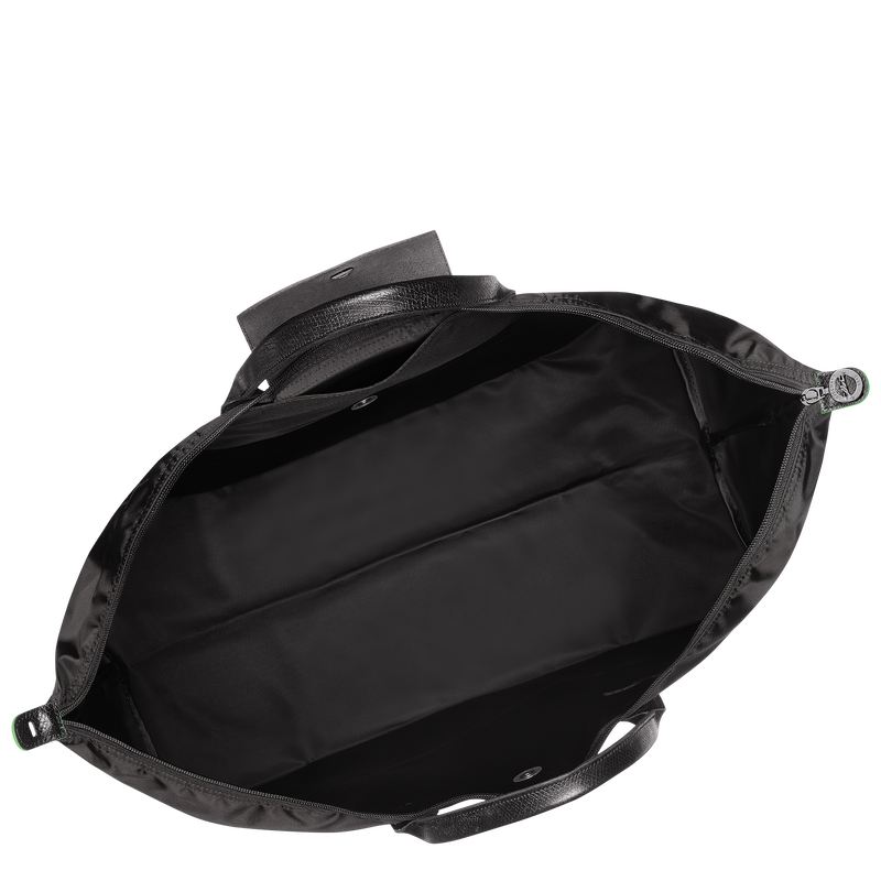 Le Pliage Green 旅行袋 M , 黑色 - 再生帆布  - 查看 5 7
