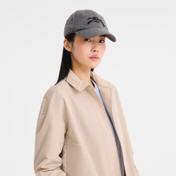 Hat , Anthracite - Knit