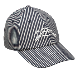 Cap , Navy - Jacquard stripes