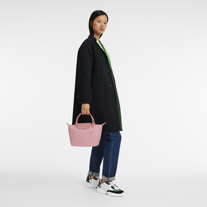 Le Pliage Green Handbag S, Petal Pink