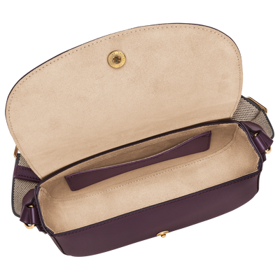 Épure Sac bandoulière S, Aubergine
