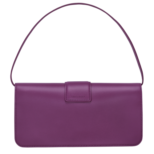 Box-Trot M Shoulder bag , Violet - Leather - View 4 of 4
