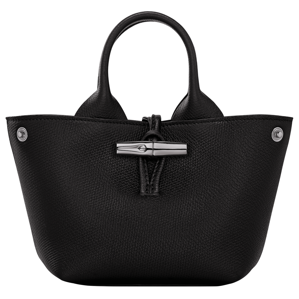 Женская сумка Longchamp Le Roseau XS, цвет: Чёрный — фото 5