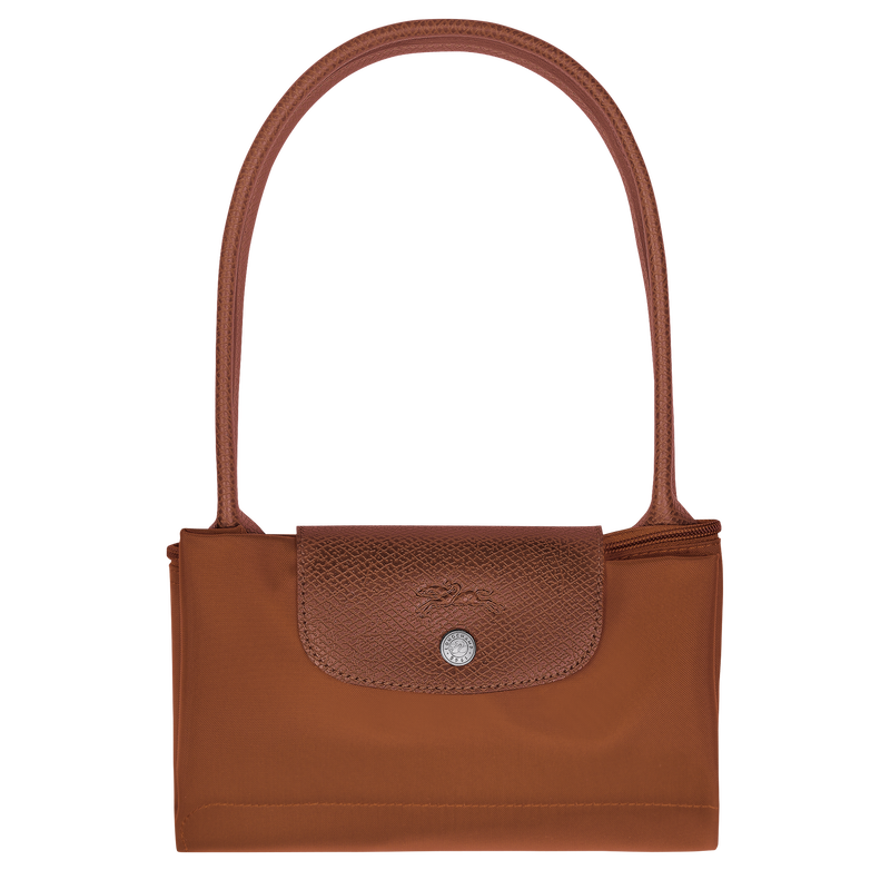Le Pliage Green 肩揹袋 M , 白蘭地酒色 - 再生帆布  - 查看 6 6