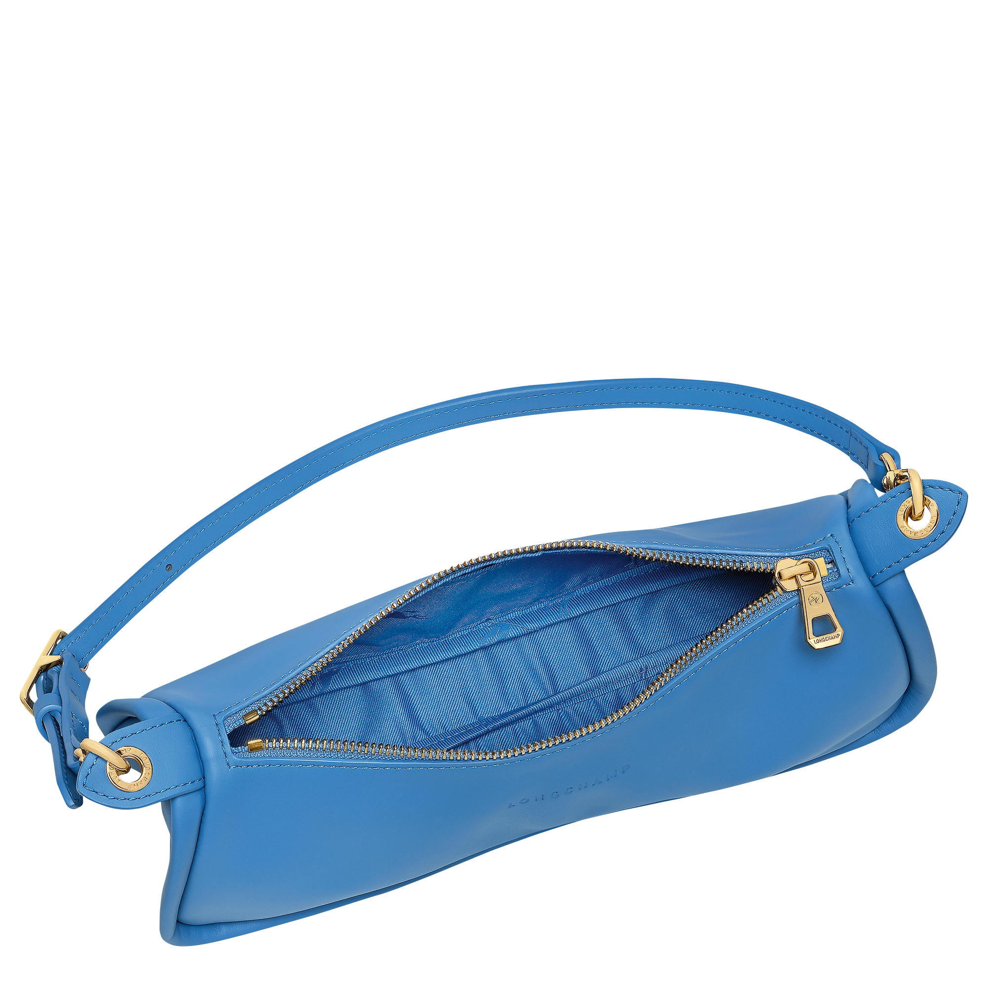 Looong Bolso de hombro M, Azul Vivo