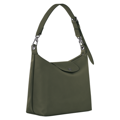 Le Pliage Xtra M Hobo bag , Fir - Leather