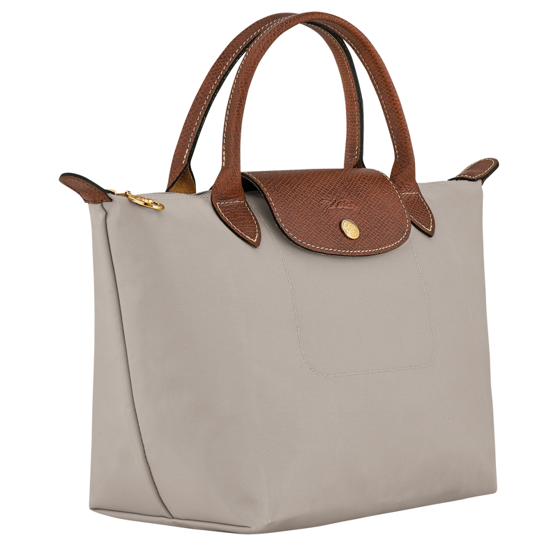 Le Pliage Original S Handbag , Pebble - Recycled canvas  - View 3 of 7
