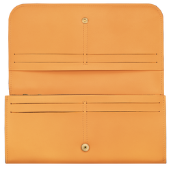 Box-Trot Continental wallet , Apricot - Leather