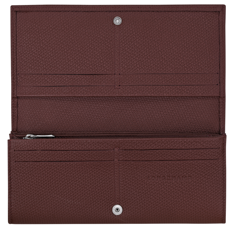 Le Roseau Cartera continental grande , Cuero - Burdeos  - Vista 3 de 3