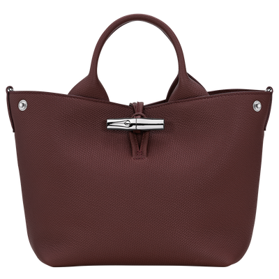 Le Roseau Handbag S, Burgundy