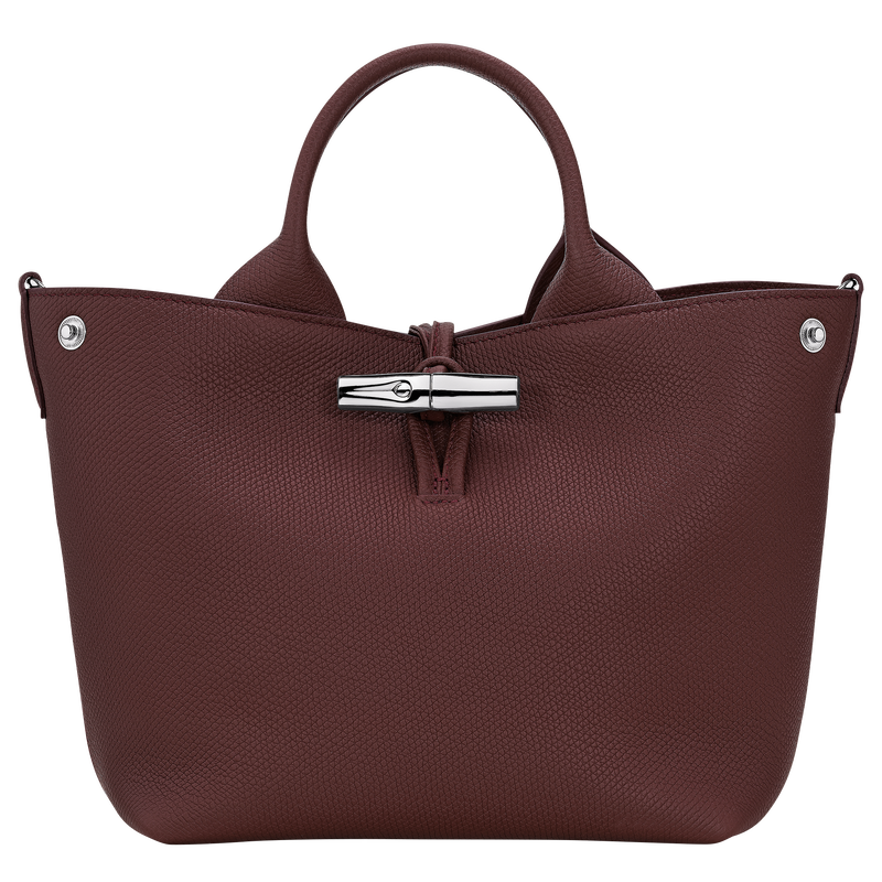 Le Roseau S Handbag , Burgundy - Leather  - View 4 of 5