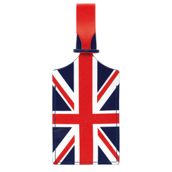 LGP Travel Luggage tag , Blue - Leather