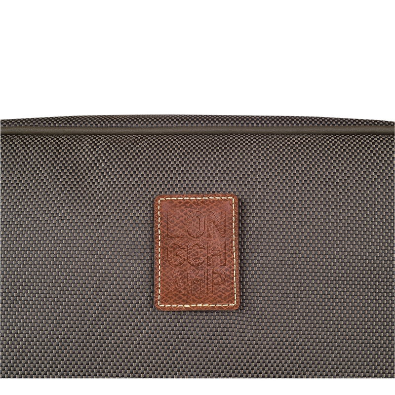 Boxford Toiletry case , Brown - Recycled canvas  - View 4 of 4