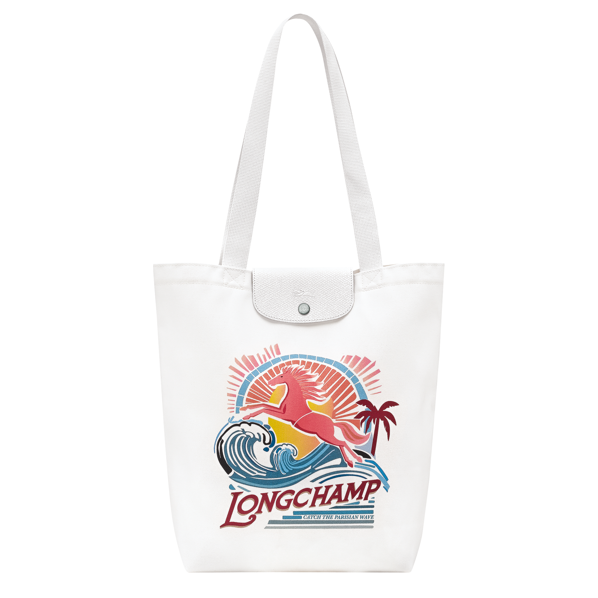 Le Pliage Collection Tote bag M, Rainbow